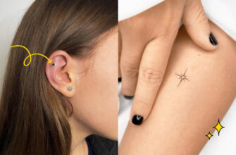 Маленькие татуировки для девушек: фото, идеи красивых рисунков крошечных тату
